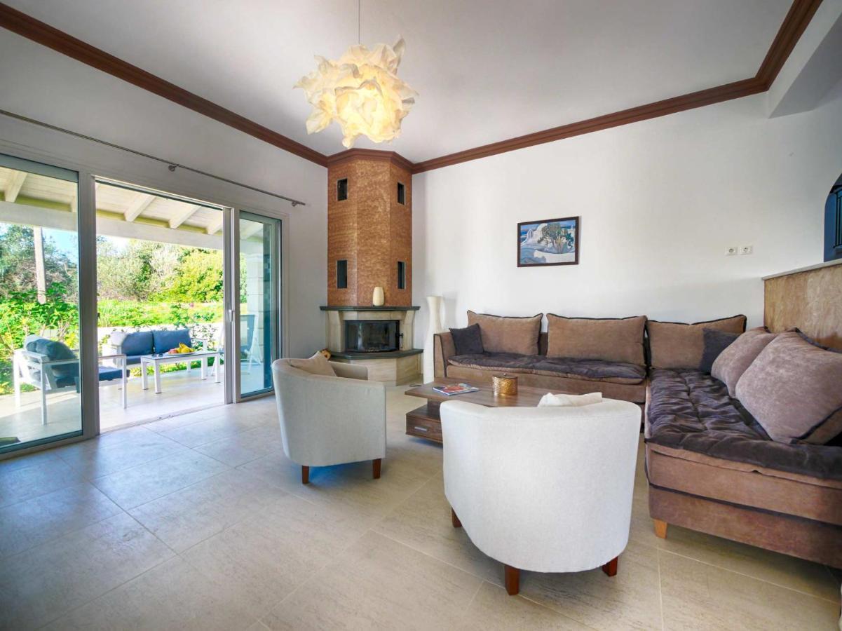Villa Afionas - 3 Minutes From The Beach With Heated Eco-Pool And Sunset View Exterior foto